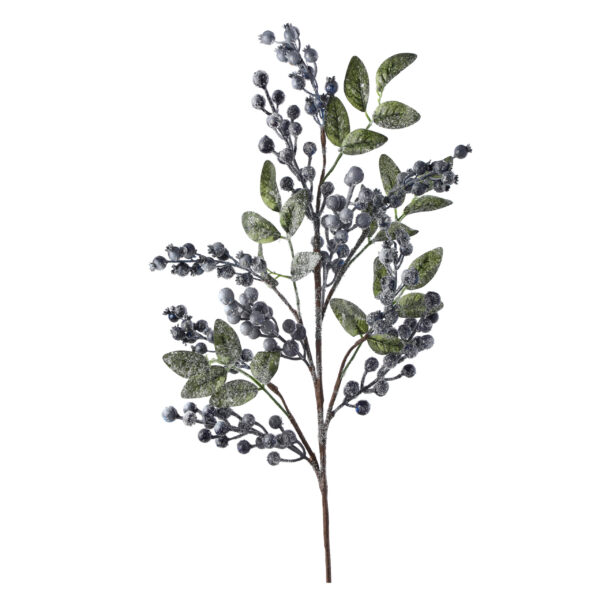 Iced Blue Berry Branch