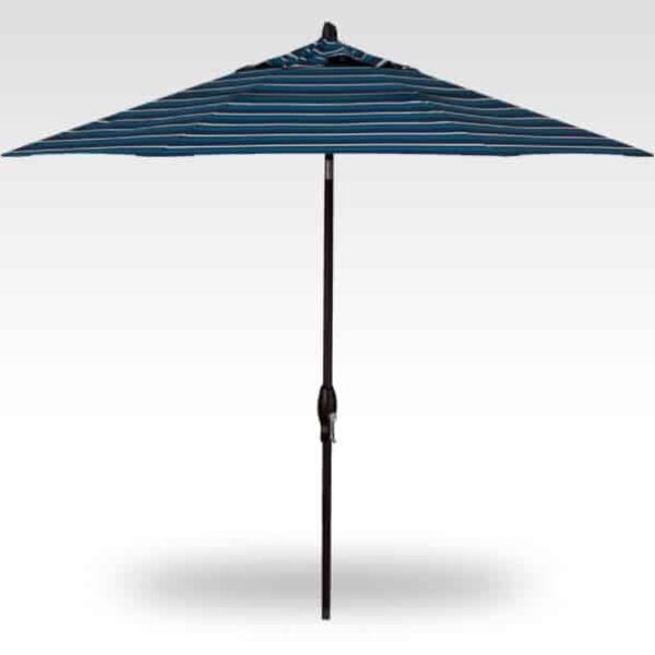 Treasure Garden Auto Tilt 9-foot Aluminum Market Umbrella, Black Frame
