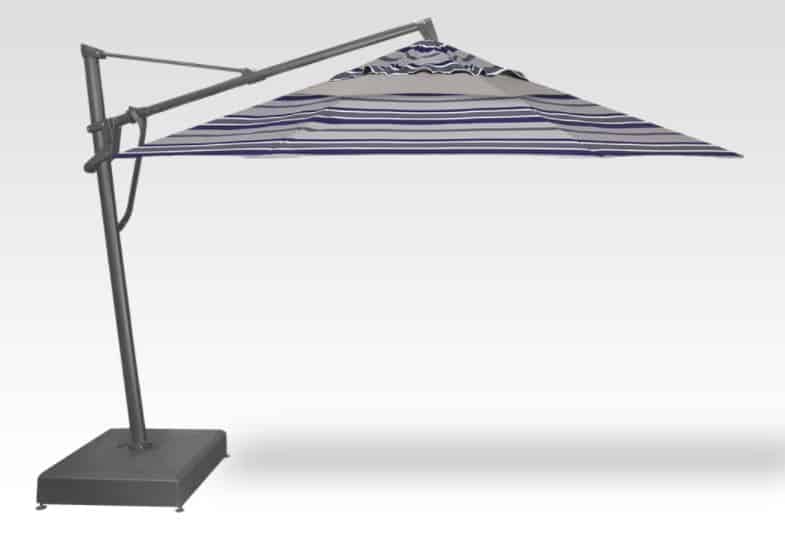 Treasure Garden 13-foot Cantilever Umbrella with Anthracite Base and Frame