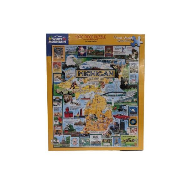 Michigan the Great Lake State Puzzle 1