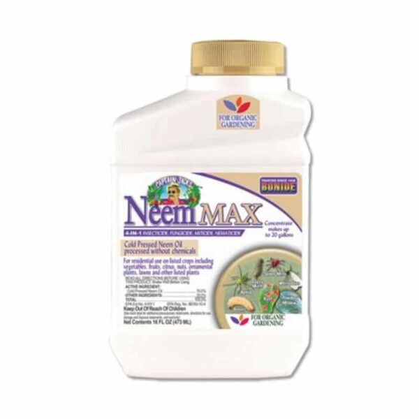 Bonide Neem Max Oil Captain Jack's Organic 16 oz concentrate