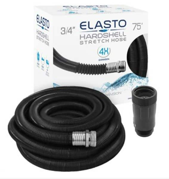Elasto Stretch Expandable Garden Hose with hard shell