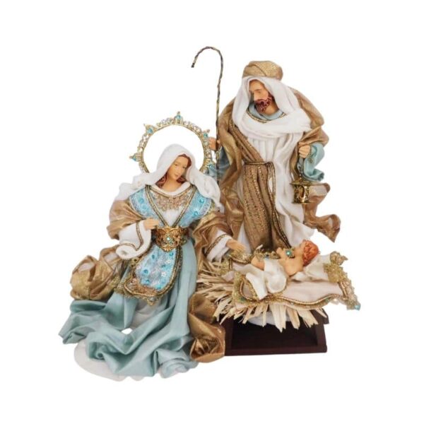 Holy Family Blue and Gold