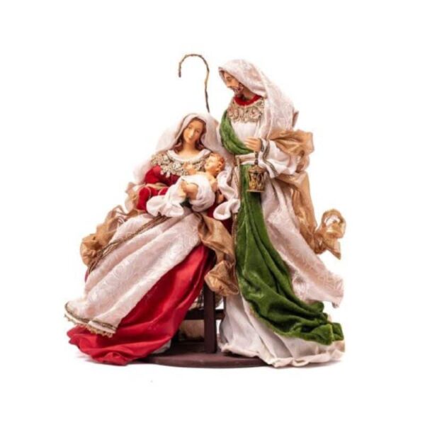 Holy Family Burgundy and Green