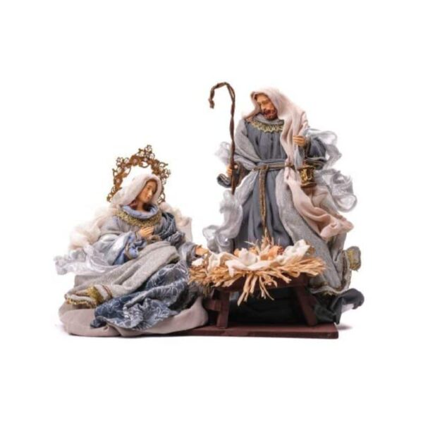 Holy Family Blue and Gray