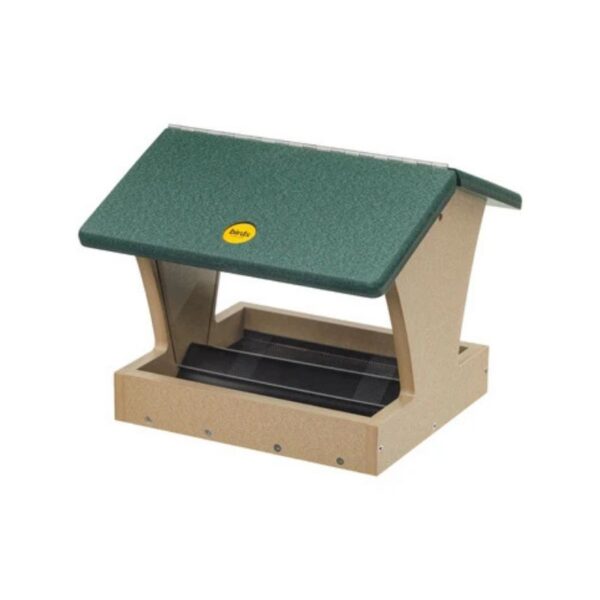 Birds Choice Medium Recycled Plastic Hopper Feeder 3Lb