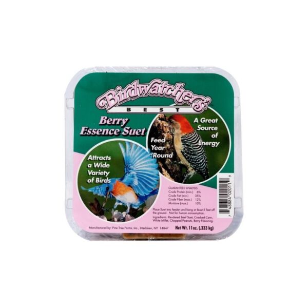 Birdwatchers Best Berry Essence Suet Cake