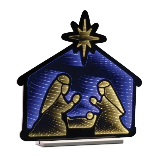 Nativity Infinity Light Decoration 24.5"