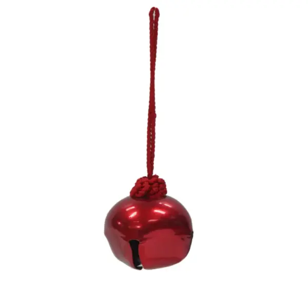 Red Bell Ornament 6"