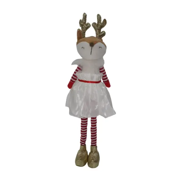 Telescoping Lit Darling Deer Telescoping Decoration 24"
