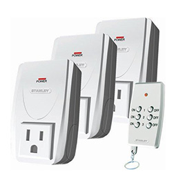 3-pack Indoor Remote System with a Single Transmitter