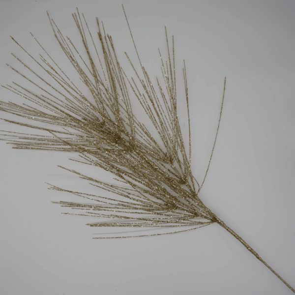 Gold Glitter Large Needle Pine