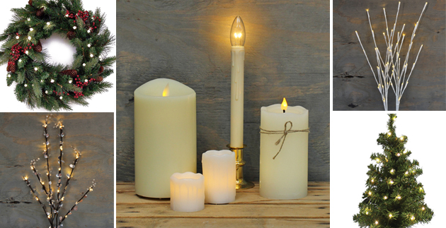 Christmas Unplugged:  Battery-operated Christmas Decorations