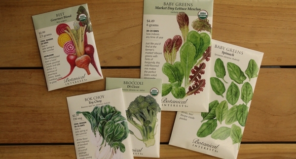 Product Spotlight: Botanical Interests Seed Packets