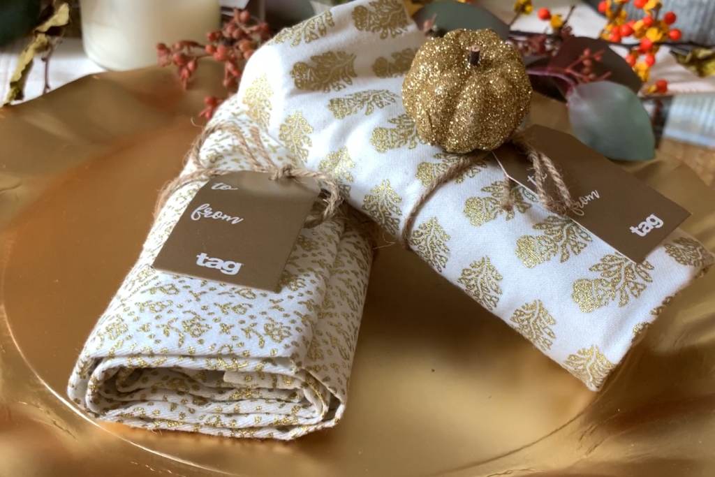 English Gardens Fall Decorating Pop of Color