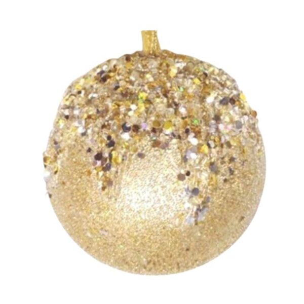Gold Round Ornament