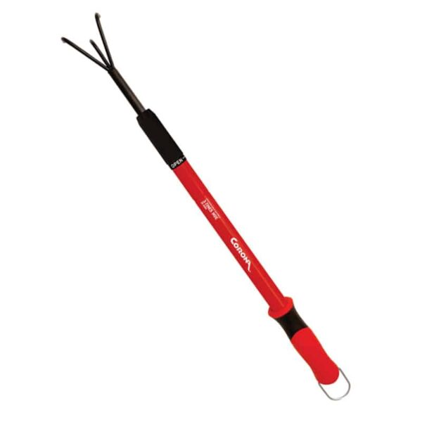 Corona Extendable Handle Tool, 3-tine Hoe