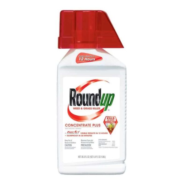 Roundup Weed and Grass Killer, 36.8 ounce concentrate
