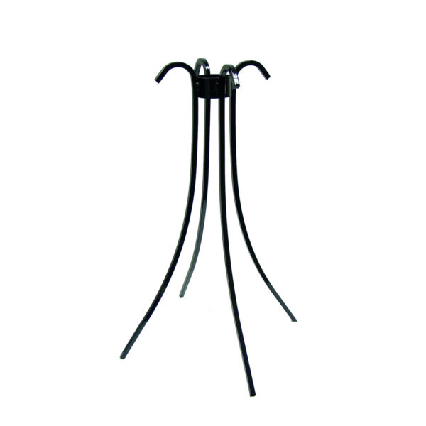 Simple 4-Leg Black Gazing Globe Stand