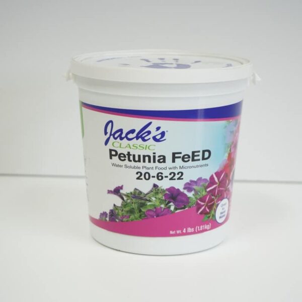 Jack's Classic Petunia FeED 20-6-22, 4 lb