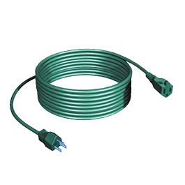 40-foot Outdoor Grounded Extension Cord
