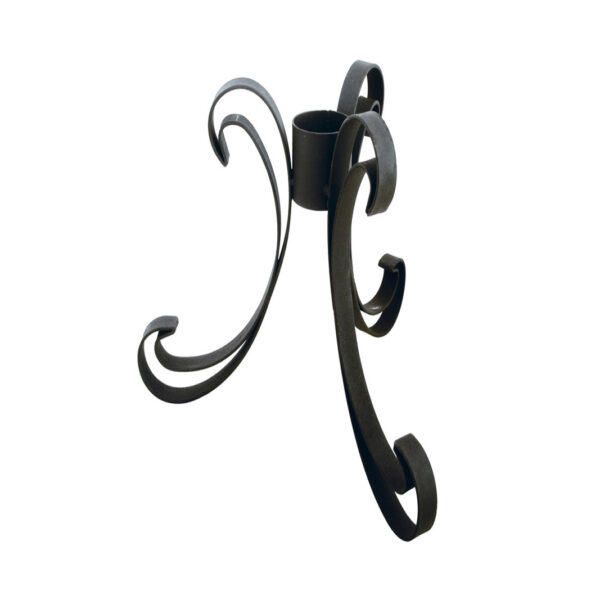 Low Profile Black Gazing Globe Stand