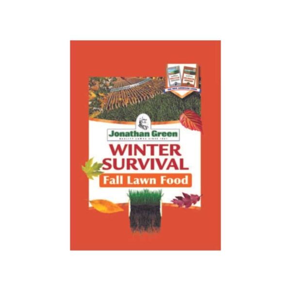 Winter Survival Fall Fertilizer covers 15,000 square feet
