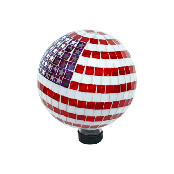 American Mosaic Gazing Globe