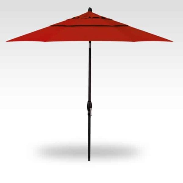 Treasure Garden Auto Tilt 9-foot Aluminum Market Umbrella
