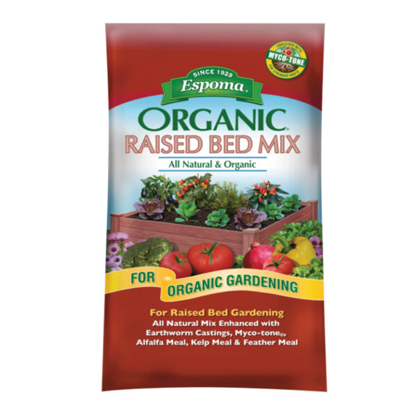 Espoma Organic Raised Bed Mix, 1.5 cubic foot bag