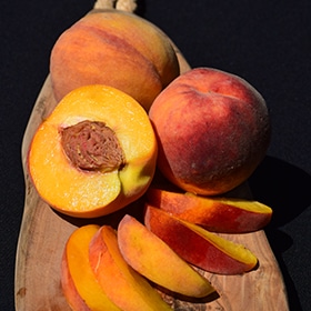 Elberta Peach #7 gallon pot