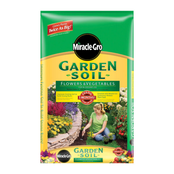 Miracle-Gro Garden Soil, 1 cubic foot bag