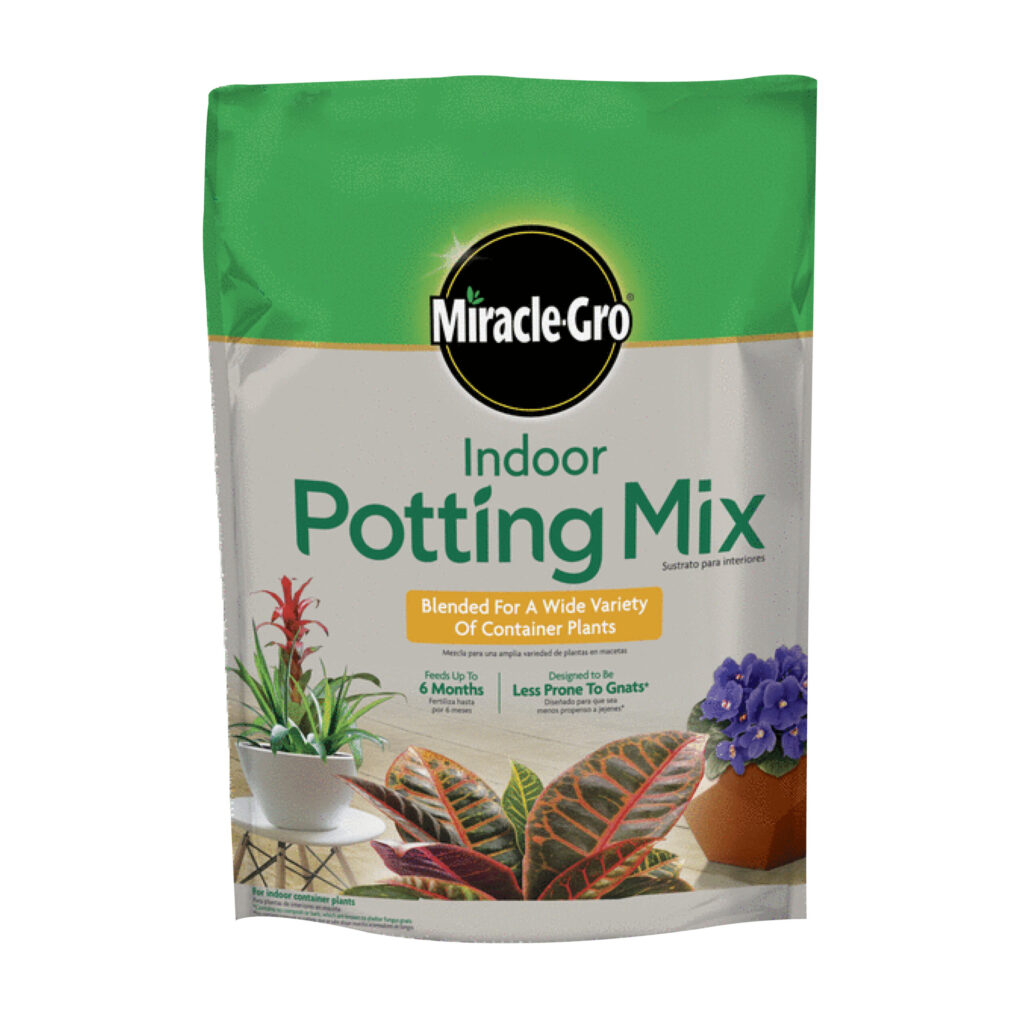 Miracle-Gro Indoor Potting Mix, 16 quart bag