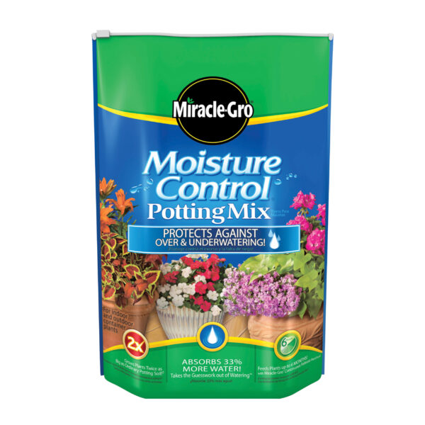 Miracle-Gro Moisture Control Potting Mix, 16 quart bag