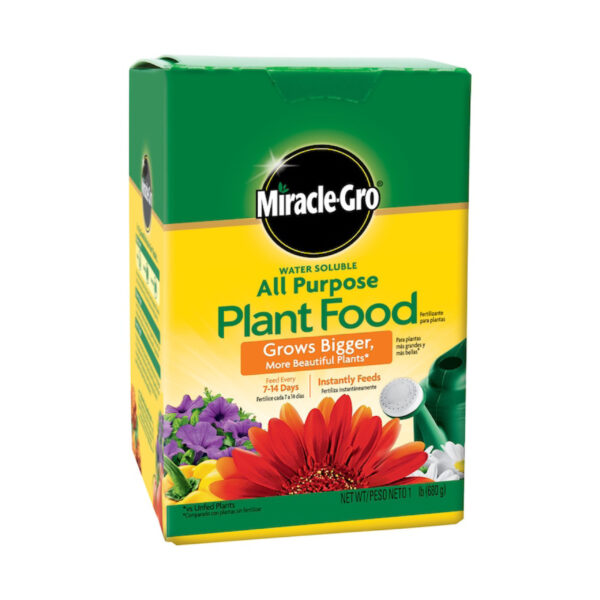 Miracle-Gro Water Soluble All Purpose Plant Food, 1 pound box