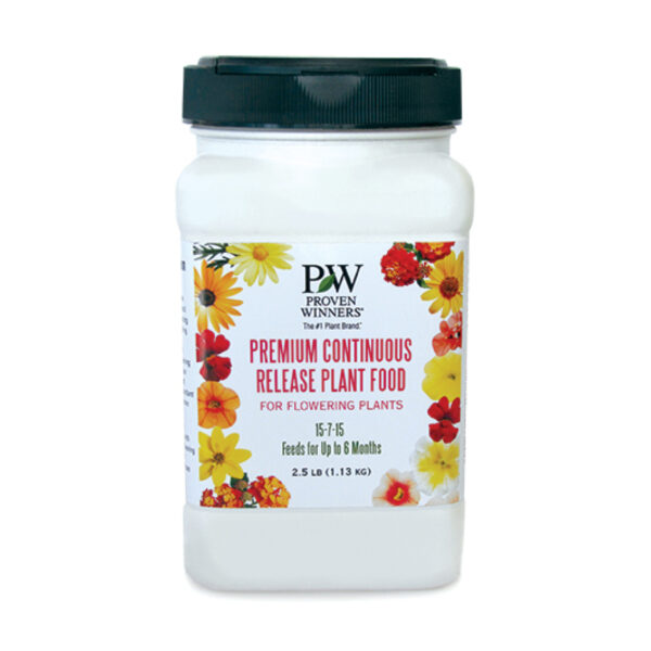 Proven Winners Premium Continuous Release Plant Food, 2.5 pound jug