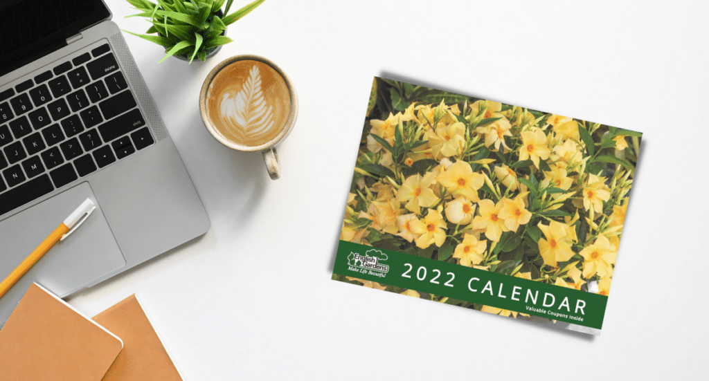 English Gardens 2022 Wall Calendar