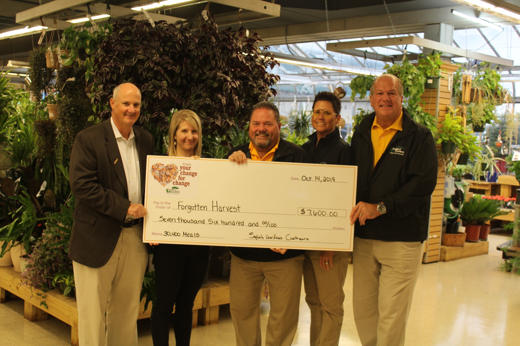 Forgotten Harvest Check Presentation