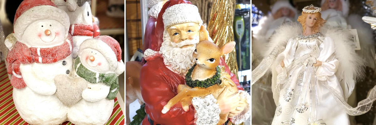 Santas, Angels and Snowmen